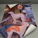 My Party Shirt Old Man And Dogs Tommy's Mother Painting Poster 18 x 24