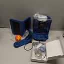 Bird Feeder with Camera Solar Powered : Smart Camera Bird Feeder 2K Live Feed Cam for Outdoor Backyard - Ai Identify Auto Capture Videos Pictures, Gifts for Birdlover Mom Dad, 2.4GHz WiFi (Blue)