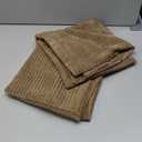 MIULEE Spring Pack of 2 Corduroy Pillow Covers Soft Soild Cushion Cases Decorative Square Throw Pillow Covers Light Brown Pillowcases for Sofa Bedroom Car 16 x 16 Inch 40 x 40 Cm