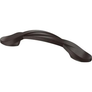 Franklin Brass Twisted Arch (10-Pack) Cabinet Handles 3' Hole Center Deep Bronze Kitchen Drawer Pulls Dresser, Furniture Hardware P35518K-OB3-B