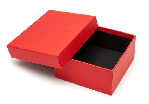 Elegant Red Packing Box Multifunctional Storage Container for Paper Material Simple Design for Wedding Birthday and Everyday Use
