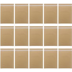 Bubble Mailer Envelopes 16X22 Padded Kraft Paper Shipping Bags Self-Sealing Bubble Packaging Mailers 25pcs for Mailing and Shipping Supplies