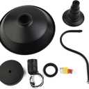 Vintage Wall Sconce, Lampshade, Retro, For Indoor Outdoor Use