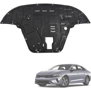 Engine Splash Shield Guard for KIA K5 2021-2025 - Heavy-Duty PVC Skid Plate for Radiator, Engine & Transmission - Easy Installation, Extended Coverage, Maintenance Holes & Ventilation Design