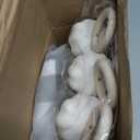 Remerry Fall Thanksgiving Napkin Rings Set of 24 Pumpkin Napkin Ring Holders with Fall Cloth Themed for Autumn Thanksgiving Dinner Table Setting Wedding Decoration (White)