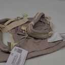 Baby Tula Linen Panel Free-to-Grow Baby Carrier - Adjustable, Comfortable, Newborn to Toddler Carrier - Ergonomic Fit for 7lbs to 45lbs - Plant-Based Fabric - Back & Front Carry Options - Sand (Tan)