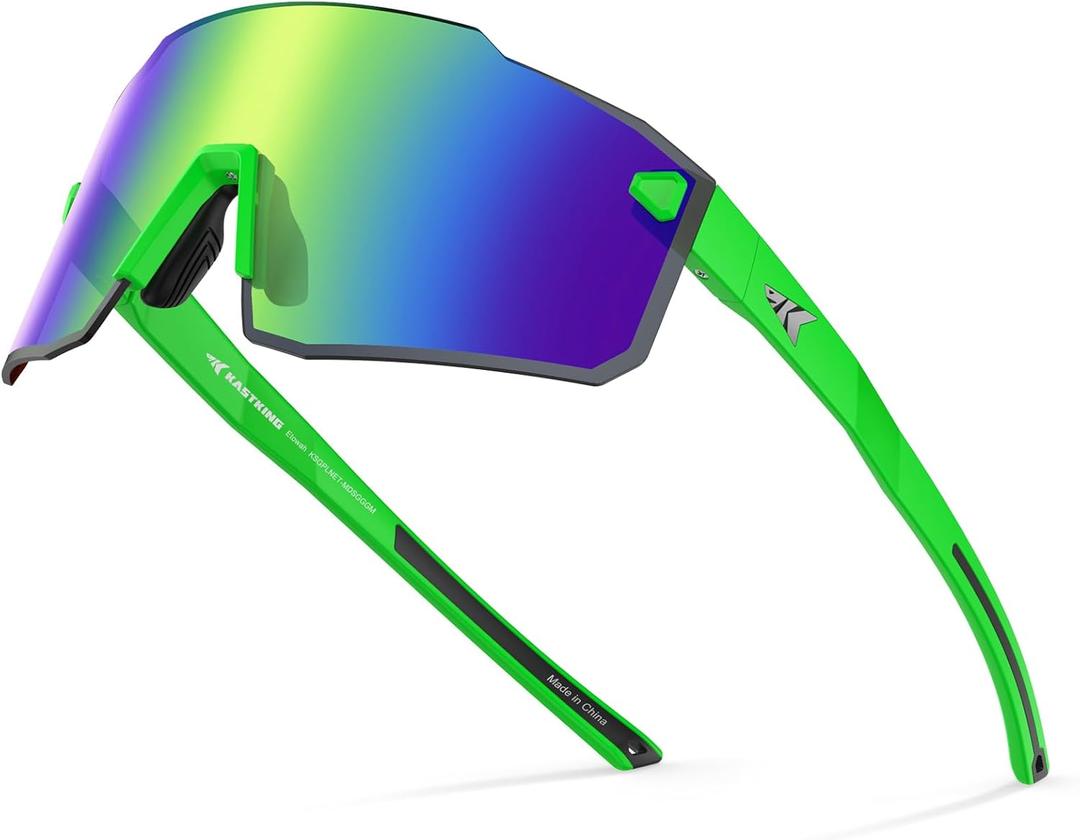 KastKing Etowah Polarized Sports Fishing Sunglasses, With PuriVex Protective Lens Coating, Rimless Wrap Design, Men Women
