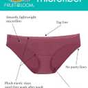 Fruit of the Loom Women's Lightweight Microfiber Underwear, Smooth Under Clothes, (XL)