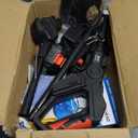 21V Cordless Weed Wacker Lawn Edger, 4.6lbs Lightweight Battery Powered String Trimmer, 4-in-1 Brush Cutter with Metal Blades, Wire Brush & Guide Wheel for Garden Edging (2 Batteries, 2.0Ah)