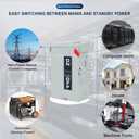 2P 30Amp 110/240V 2 Wire Fusible Heavy Duty Safety SwitchesAc Disconnect Switches BoxQuick Disconnect Safety SwitchEquipped with fuses