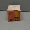 Vicstone Dusk to Dawn LED Flame Light Bulbs Outdoor, 4 Modes Flickering Light Bulbs with Upside Down Effect, E26 Fire Bulb for Halloween Christmas Party Patio Porch Home Indoor Decorations - 4 Pack