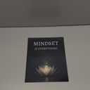 ZUKIY Mindset Is Everything - Motivational Poster for Office Decor - Inspirational Quote Wall Art - Positive Affirmation Poster for Women Men Teens - Spa Yoga Zen Room Wall Art - Unframed 8x10 Print