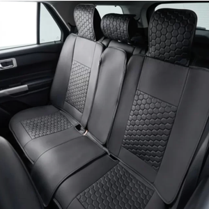 Ford Explorer Seat Covers (2011-2026) – Back Seat Custom Fit, Premium Eco-Leather | Owleys