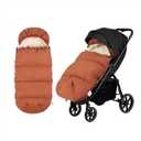 Waterproof Thickened Universal Stroller Blanket - Baby/Toddler Stroller Footmuff, Sleeping Bag&Bunting, Cold-Weather Winter Cover (Brown)