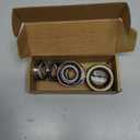 Pack of 2 Trailer Axle Bearings Kit L68149 L44649 Fits for 1-3/8'' to 1-1/16'' 3500 Lbs Trailer Axle 1.719'' Grease Seal 10-19#84 Spindle