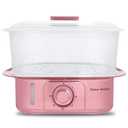 Pink Towel Steamer with Quickly Heating in 5 Mins Auto Off Timer Spa Towel Steamer for Personal Use at Home