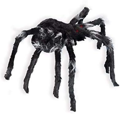 Black Jumping Spider Animated Decoration Multicoloured One Size