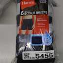 Hanes Men's Underwear Boxer Briefs Pack, Moisture-wicking Underwear for Men, Breathable, Cool & Breathable Cotton (XX-Large)