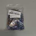 Cheriswelry 4mm Faceted Cube Glass Beads Electroplate Crystal Spacer and Sparkle Beads 10 Colors for Necklace, Earring, Bracelet Jewelry Making Supplies (10 Strands)