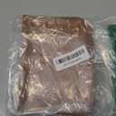 2 Pack Small Makeup Bag for Women, New Organosilicon Super Fiber PU Leather Mini Cosmetic Bag for Travel, Coin Purse Organizer Storage Pouch (Brown)