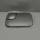 Heated Mirror Glass Left Driver Side Compatible with Dodge Ram 1500 2500 3500 2005 2006 2007 2008 2009 Replace# 5161011AA With spotter mirror