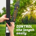 The Lions Garden Tree Swing Straps 2 Pack Adjustable 510 ft Tree Swing Hanging Straps, Heavy Duty Hammock Straps for Trees with Carabiners & Tree Protectors Up to 3376 Lbs