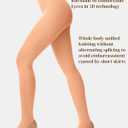 leg elegant Women's 80 Den Microfiber Soft Opaque Tights Pantyhose (Beige, M)