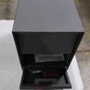 Mail Boss 7205 Package Master Curbside Locking Security Mailbox | Granite 21.5 x 12 x 16.5 inches & 7126 Surface Mount, Granite Mailbox Post