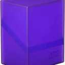 Ultimate Guard Boulder 80+ Classic, Deck Case for 80 Double-Sleeved TCG Cards, Amethyst, Secure & Durable Storage for Trading Card Games, Soft-Touch Finish