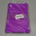 Caweet Case for T-Mobile Revvl Tab 2 10.1" Tablet (2025) with Tempered Glass Screen Protector, Heavy Duty Shockproof Full-Protection Adjustable Stand Silicone Cover, Purple