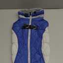 OUOBOB Small Dog Coat, Dog Jackets for Small Dogs, Warm Winter Jacket, Puppy Coat with Harness Built in, Waterproof Dogs Jacket, Puppy Cold Weather Coats, Pet Winter Clothes Snowsuit Shih Tzu Bichon, Blue