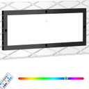 BlueFire Upgrade 1800LM Bright LED RV Light Interior, 3 Color Temperatures,8 Multi-Color Side Lights, RV Ceiling Dome Lights for RV Camper Van Motorhome Boat Trailers (Multicolor-1Pack)