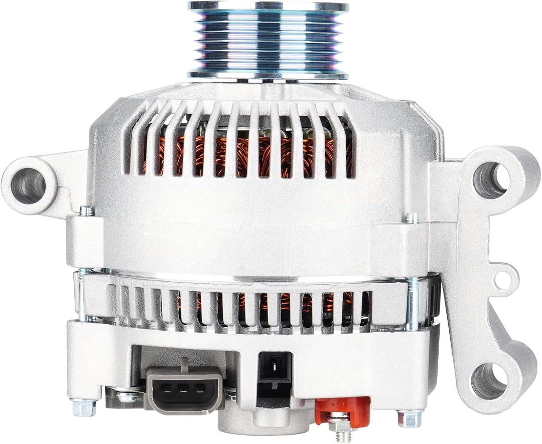 New Alternator for Ford Ranger 1996-2005, F150 1997-2002, Explorer 1995-2000, E150 E250 E350 Econoline Wagon, Mazda B2300 B2500 B3000 B4000 97-05, Mercury Tracer 97-98, F57U-10300-AA F57U-10300-BA