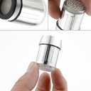 3-Color Temperature Sensitive Gradient LED Water Faucet Light - Color Changing Tap for Kitchen and Bathroom
