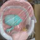 Baby Bath Seat for Babies 6 Months & up, Non-Slip Toddler Bath Seats for Babies Sitting Up,Safe Infant & Newborn Baby Bath Chair Support for Bathtub/Living Room/Shower Room, Pink