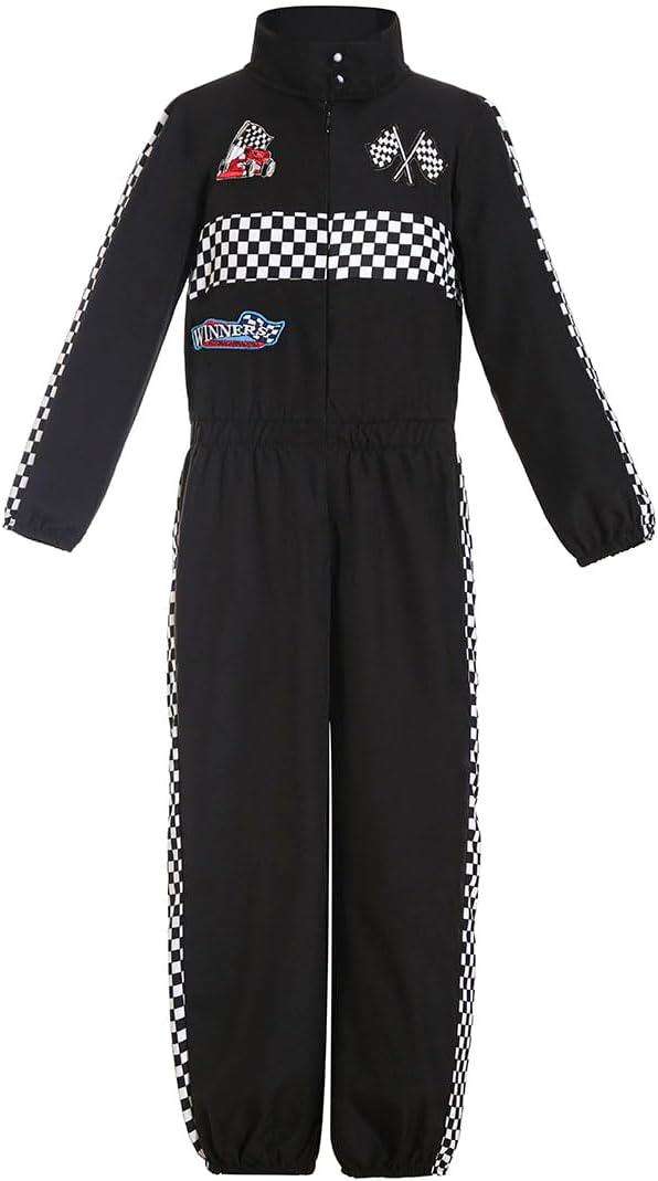 One Birthday Race Car Two Fast Custom Race Suit Halloween Costumes 1st Birthday Gift Drag (Black, 2 Years)