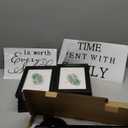 Briwooody Family Photo Clock Frame Wall Decor for Living Room, Family Picture Frame Clock Wall Art, Mother's Day Gifts, Mom Birthday Gifts, Room Decor(5 x 7 Inch,Black)