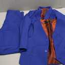 Boys Suits 5 Piece Formal Suit Set Slim Fit Formal Dress Clothes Ring Bearer Outfit for Kids (5, Royal Blue-tie)