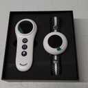 2-in-1 Dog Shock Collar & Dog Bark Collar - Smart Anti Barking Dog Training Collar with 5 Adjustable Sensitivity & 3300FT Remote for All Breeds IP67 Waterproof Rechargeable E-Collar (White)