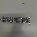 JOHIPI Bling Band Compatible with Apple Watch Bands 38mm 40mm 41mm 42mm 44mm 45mm 46mm 49mm Ultra 3/2/1, Glitter Sparkle Leather Strap For iWatch Band Series 11/10/9/8/7/6/5/4/3/2/1 & SE3 SE2 SE (Blue)