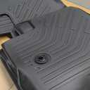 All Weather TPE Floor Mats Compatible with 1997-2007 Ford F250 F350 F450 F550, Heavy Duty Full Coverage Automotive Floor Liners Truck Interior Accessories