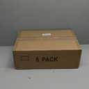 Thickened Clear Shoe Storage Organizer with Magnetic Door, Sturdy Stackable Shoe Boxes for Closet, Collapsible Space-Saving Shoe Rack for Sneakers & Boots, Plastic Shoe Cabinet Box Set, 6 Pack, White