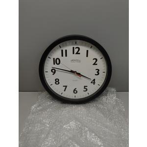 16 Inch Large Wall Clock Silent Modern Style for Living Room Office (Black)