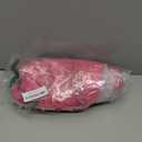 Lukovee Dog Raincoat, Adjustable Dog Rain Jacket with Clear Hooded Double Layer for Large Medium Small Dogs Puppies, Waterproof Rain Coat Poncho with Reflective Storage Pocket & Rim (Fuchsia,XXXL)