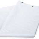 Shower Curtain, Vinyl, White, 72x42