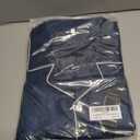 2 x Men's Silky Satin Pajama Sets Mens Sleepwear Big and Tall Pajamas for Men Loungewear Summer Pjs Lounge Set M-5XL (Blue, XL)