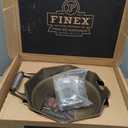 FINEX 5-Quart Cast Iron Dutch Oven, Modern Heirloom, Handcrafted in the USA, Pre-seasoned with Organic Flaxseed Oil