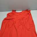 WDIRARA Women's Plus Size Spaghetti Strap Sleeveless Flared Hem A Line Cami Dress Red, 4X-Large Plus