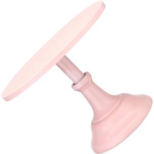 Multi-functional Cake Storage Holder Cake Display Tray Wedding Stand Dessert Display Rack Snack Rack Serving Tray Photography Props 1pc Pink S-20cm