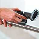 OVENTE Replacement Nozzle Head Attachment for Bagless Canister Vacuum Cleaner ST2000 and ST2620 Models, Easy to Use Multi-Surface Suction for Sofas, Chairs and Other Furniture, Black ACPST2673